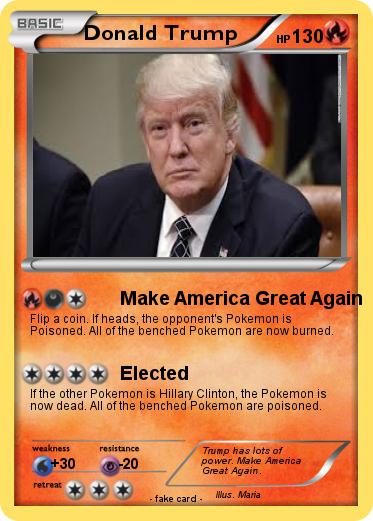 Pokemon Donald Trump