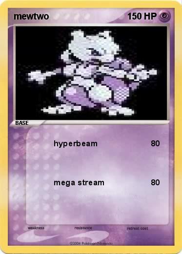 Pokemon mewtwo