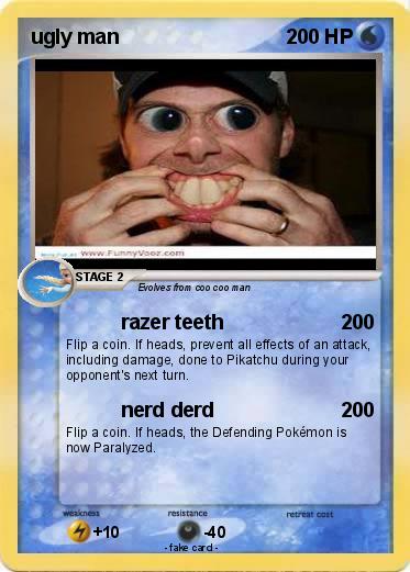 Pokemon ugly man