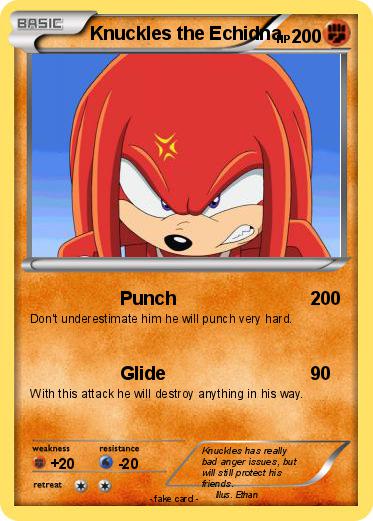 Pokemon Knuckles the Echidna