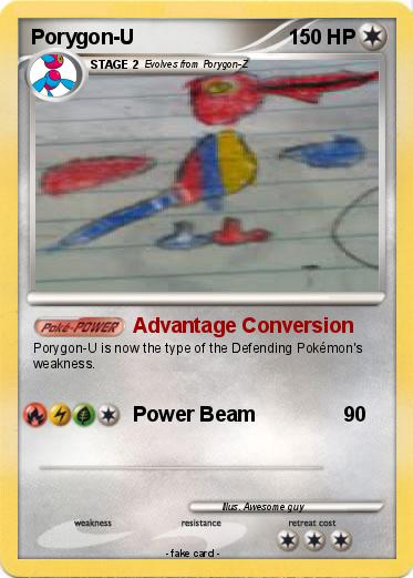 Pokemon Porygon-U