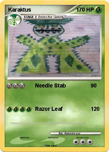 Pokemon Karaktus