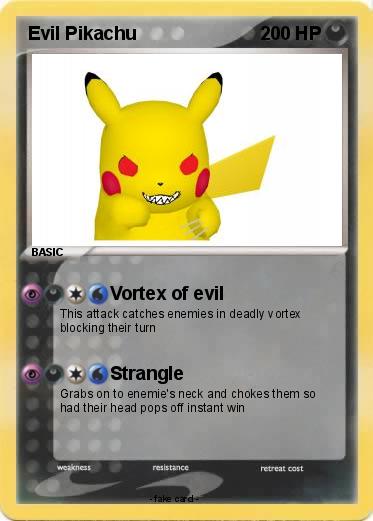 Pokemon Evil Pikachu