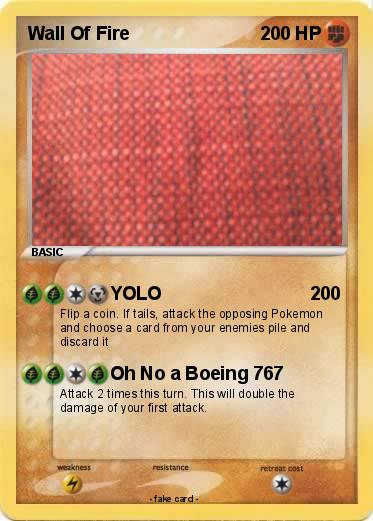 Pokemon Wall Of Fire