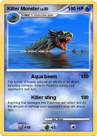 Pokemon Killer Monster