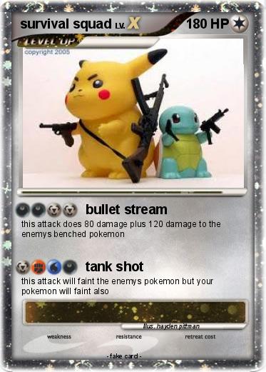 Pokemon survival squad