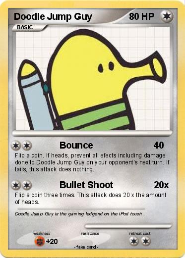 Pokemon Doodle Jump Guy