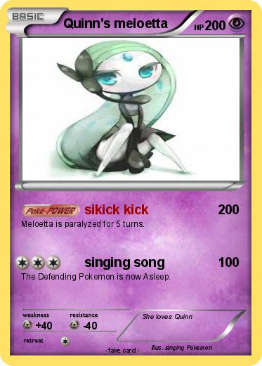 Pokemon Quinn's meloetta