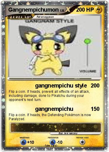 Pokemon Gangnempichumon
