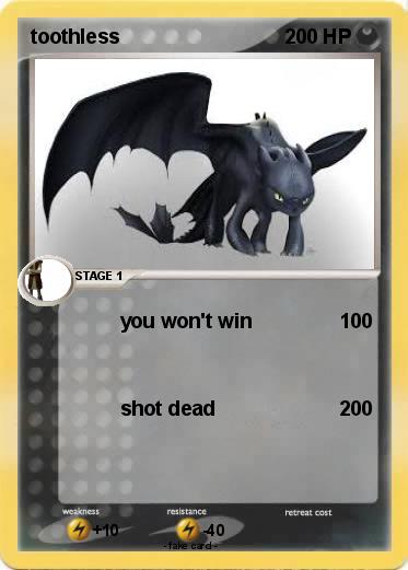Pokemon toothless