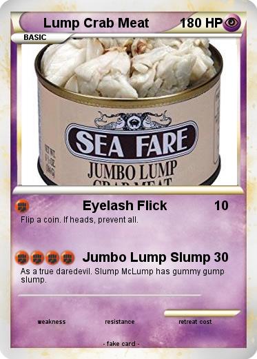 Pokemon Lump Crab Meat