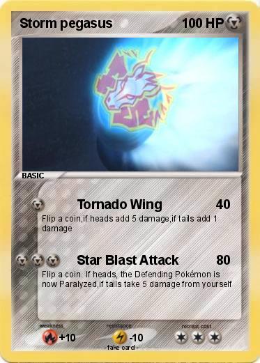 Pokemon Storm pegasus