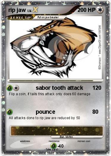 Pokemon rip jaw