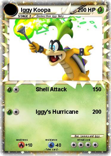 Pokemon Iggy Koopa