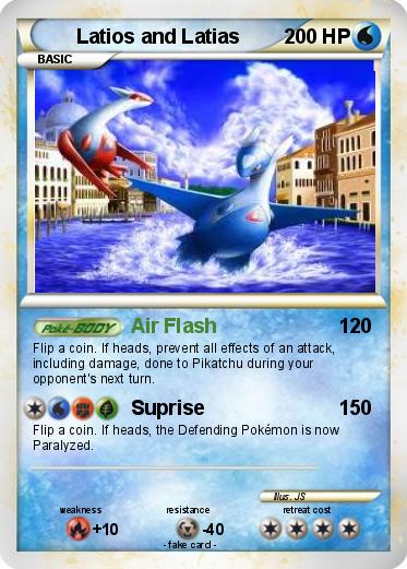 Pokemon Latios and Latias