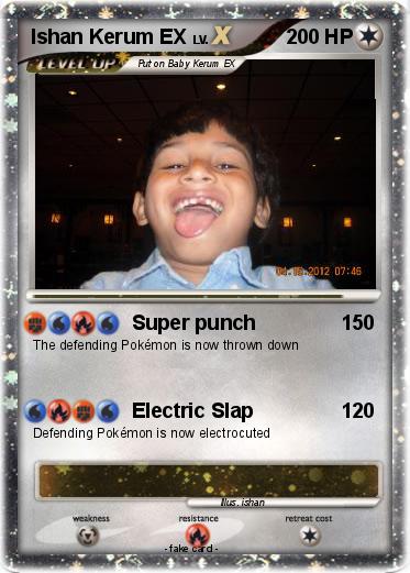 Pokemon Ishan Kerum EX