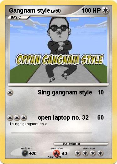 Pokemon Gangnam style