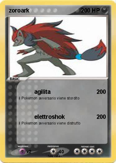Pokemon zoroark