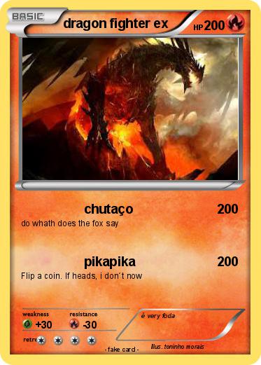 Pokemon dragon fighter ex