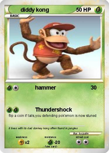Pokemon diddy kong