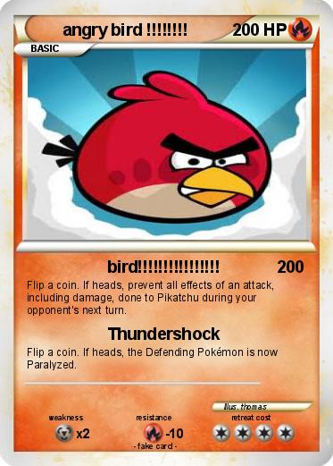Pokemon angry bird !!!!!!!!