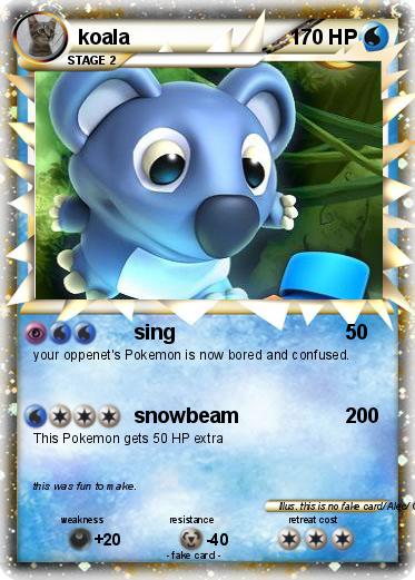 Pokemon koala