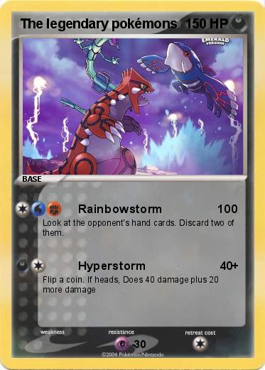 Pokemon The legendary pokémons