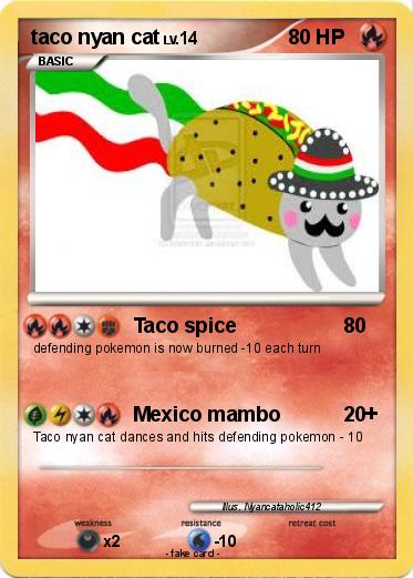 Pokemon taco nyan cat