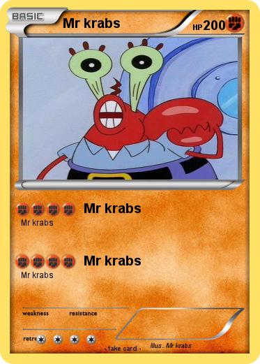 Pokemon Mr krabs