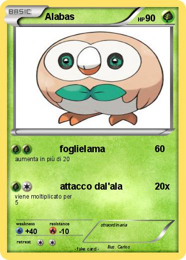 Pokemon Alabas