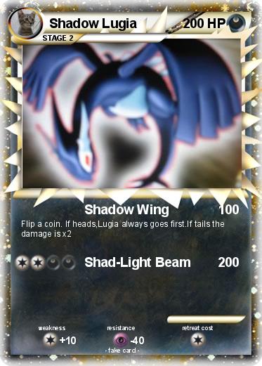 Pokemon Shadow Lugia
