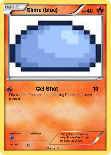 Pokemon Slime (blue)