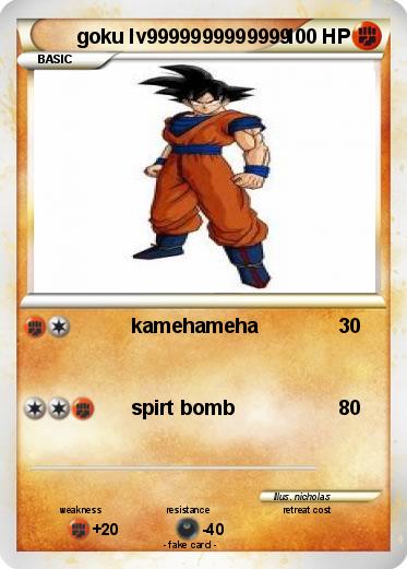 Pokemon goku lv9999999999999