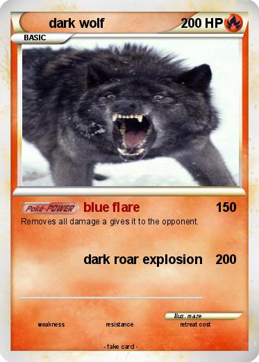 Pokemon dark wolf