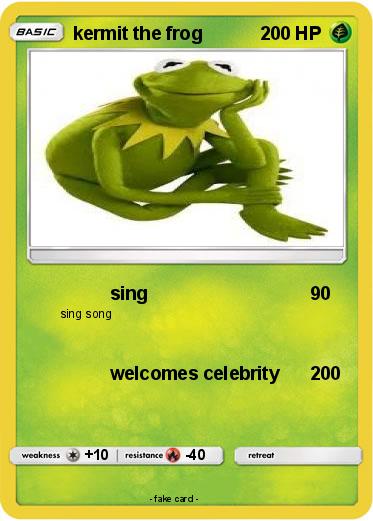Pokemon kermit the frog