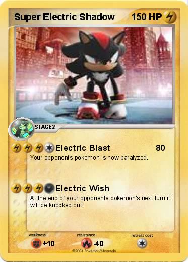 Pokemon Super Electric Shadow
