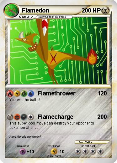 Pokemon Flamedon