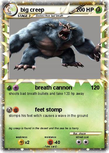 Pokemon big creep