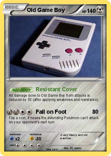Pokemon Old Game Boy