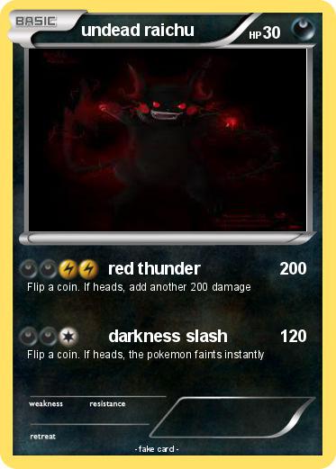 Pokemon undead raichu