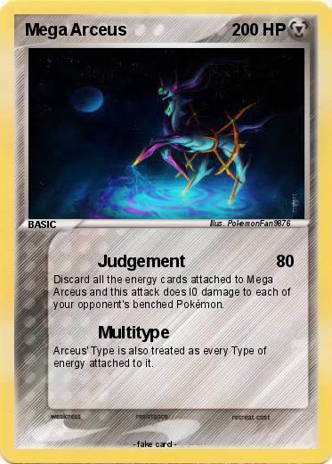 Pokemon Mega Arceus
