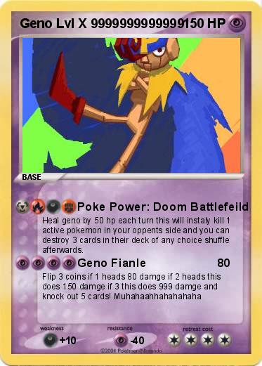 Pokemon Geno Lvl X 9999999999999