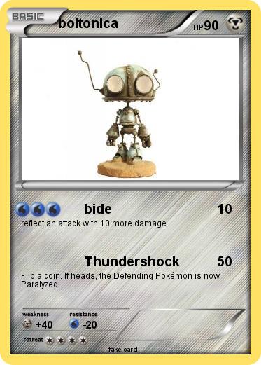 Pokemon boltonica