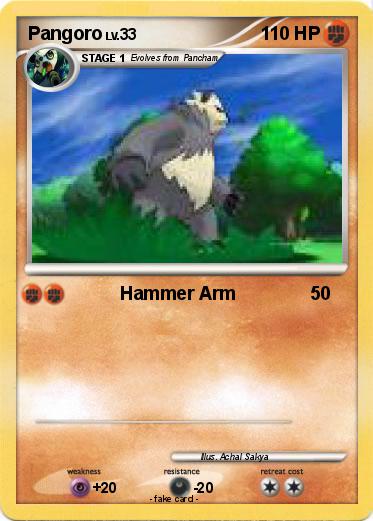 Pokemon Pangoro