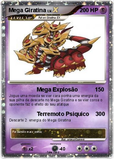 Pokemon Mega Giratina