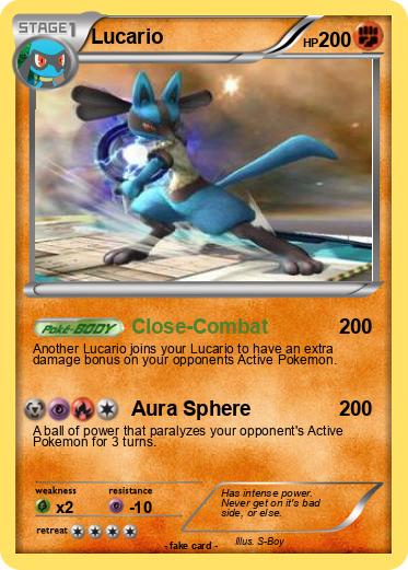 Pokemon Lucario