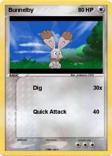 Pokemon Bunnelby