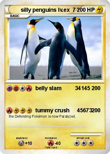 Pokemon silly penguins lv.ex  7