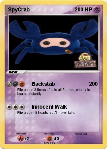 Pokemon SpyCrab