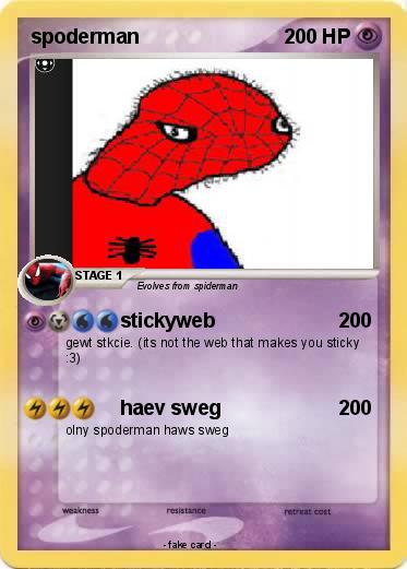 Pokemon spoderman